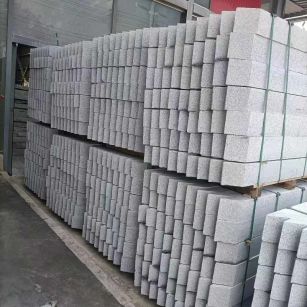 江西芝麻白树围石 树池