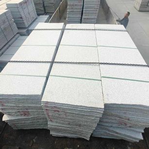 江西芝麻白毛板，石材毛板