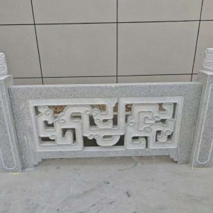 江西芝麻白河道栏杆 桥栏杆