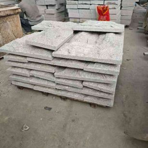 江西芝麻白蘑菇石，自然面