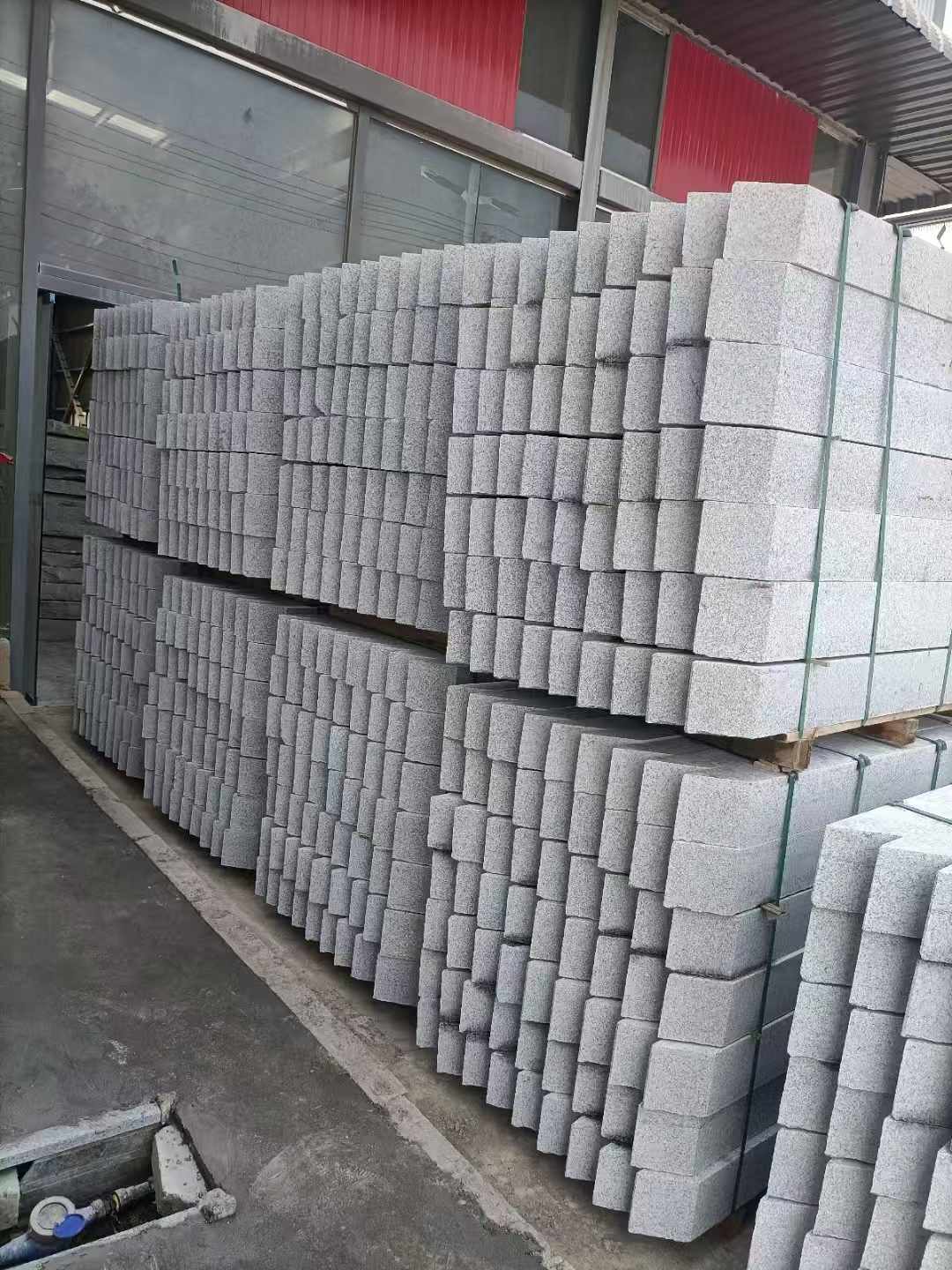 江西芝麻白树围石 树池