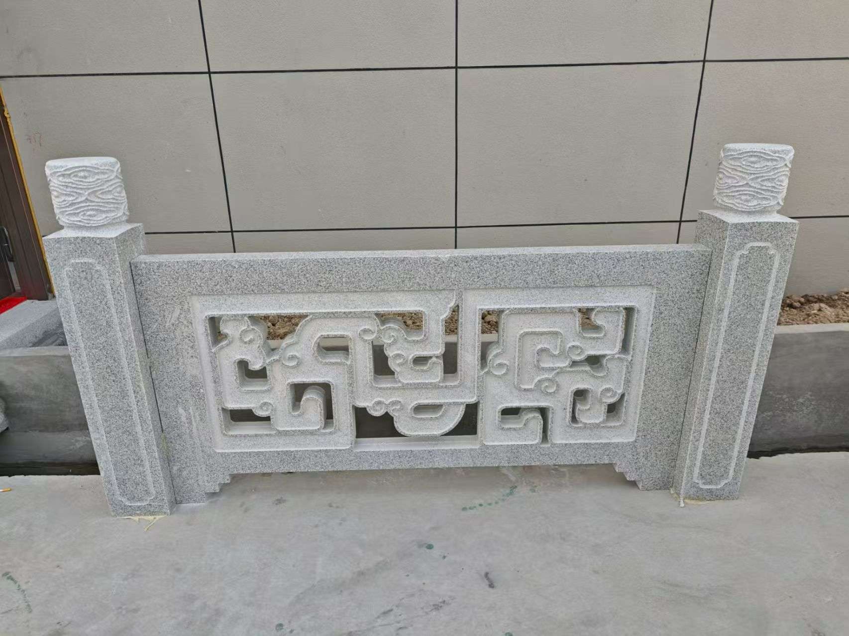 江西芝麻白河道栏杆 桥栏杆
