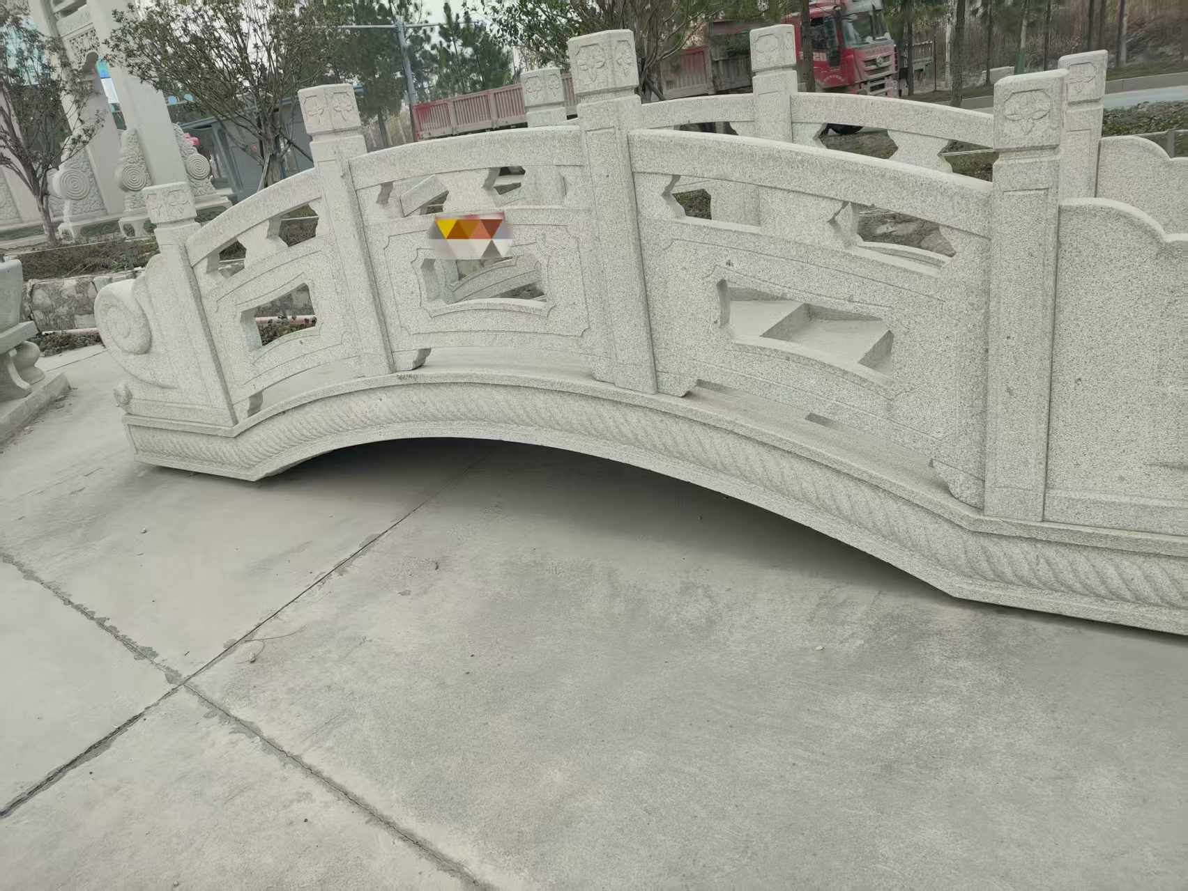 江西芝麻白拱桥，石桥